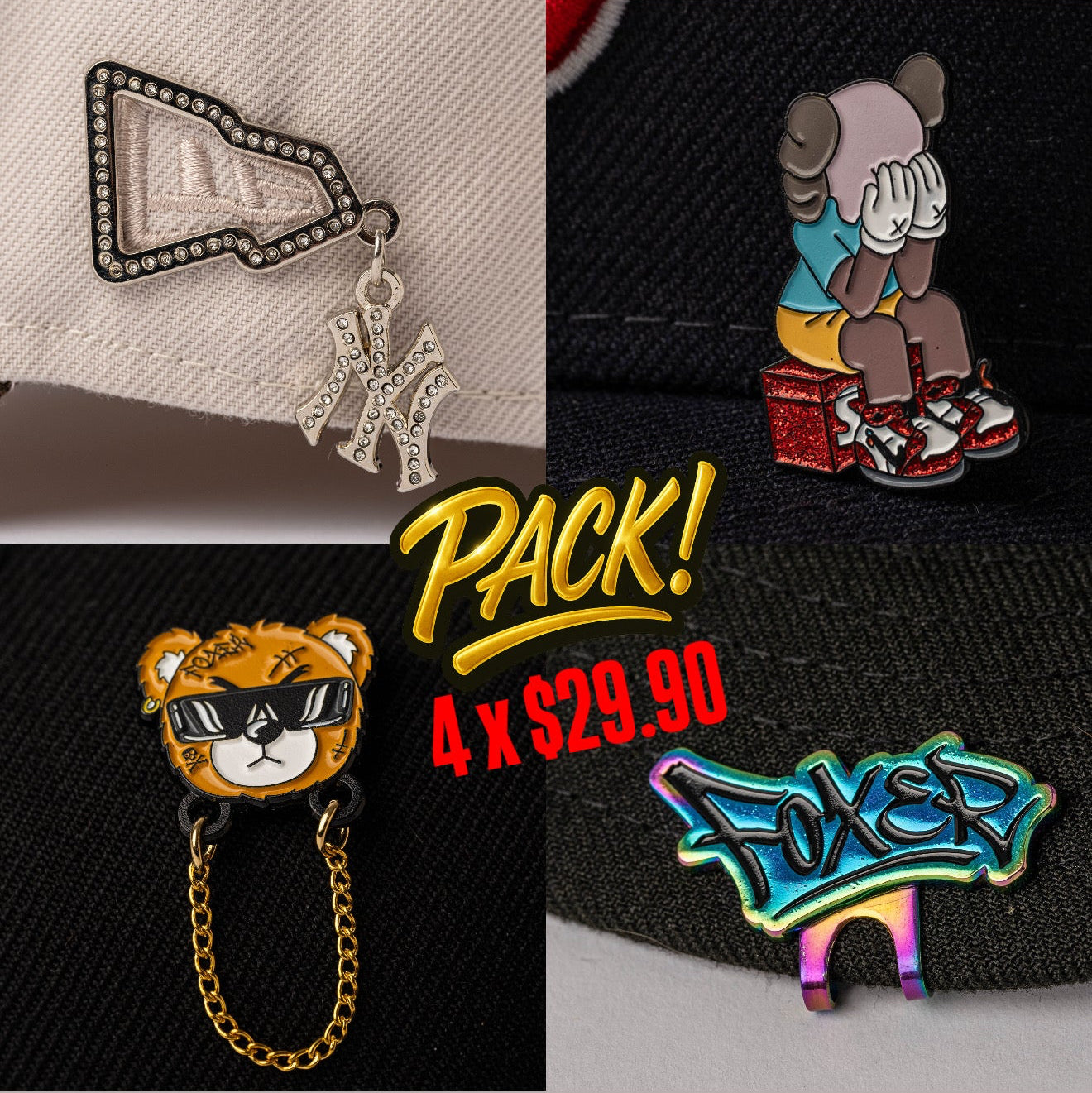 PROMO 4 pins x $29.90