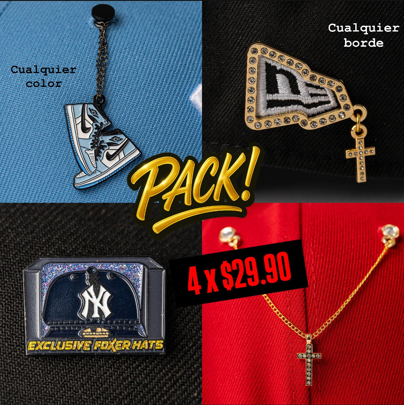 PROMO 4 pins x $29.90