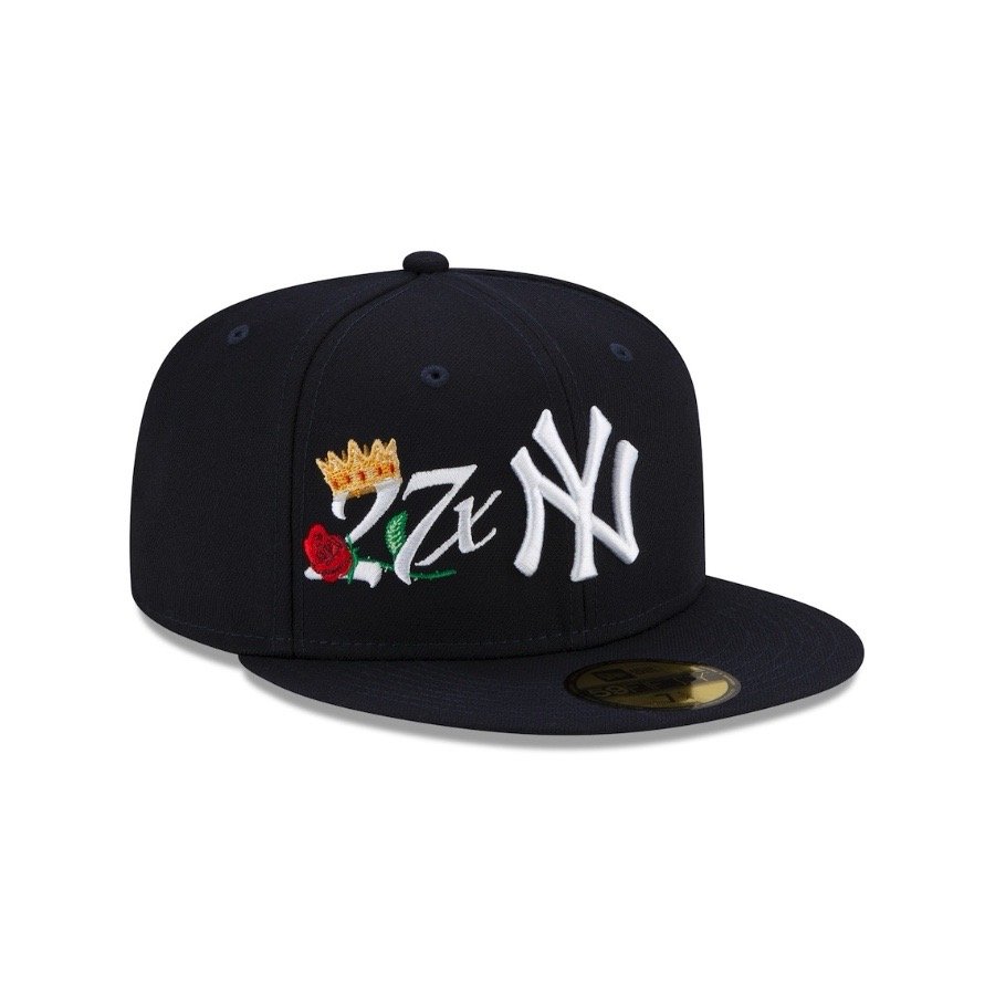 59FIFTY NY YANKEES CROWN CHAMPS NAVY