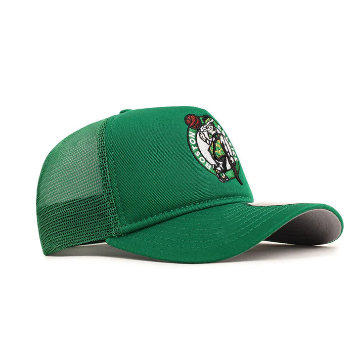 9FORTY A FRAME BOSTON CELTICS GREEN TRUCKER