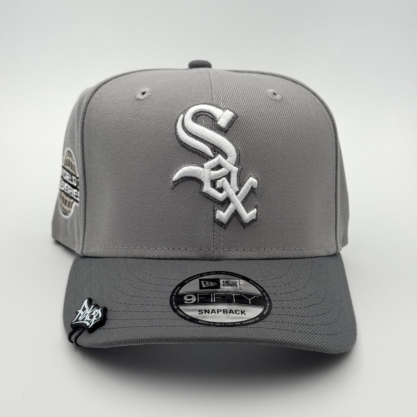9FIFTY WHITE SOX GREY WHITE LOGO WS 2005