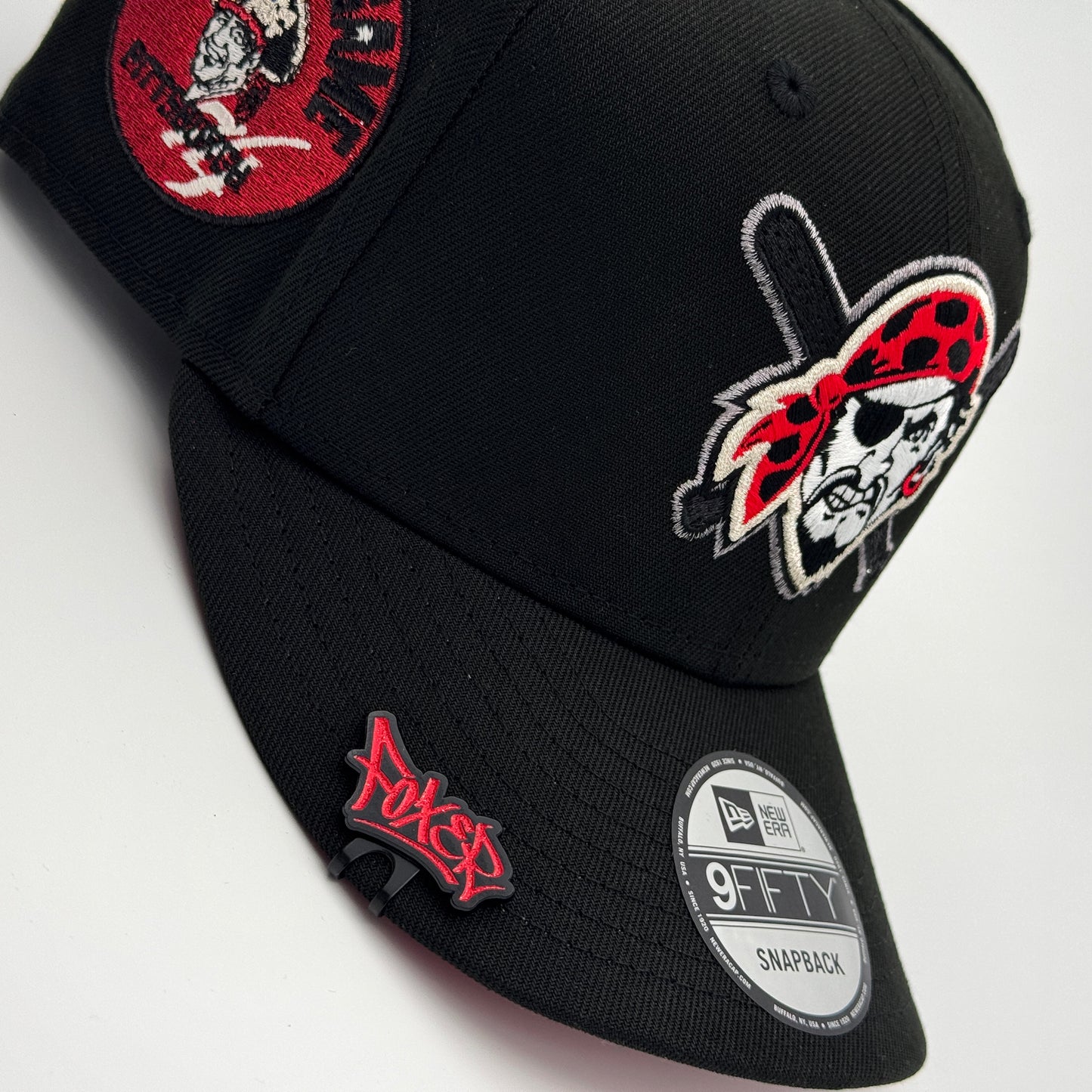 9FIFTY PITTSBURGH BLACK UNDERVISOR RED LOGO PIRATAS ALL STAR GAME 11974