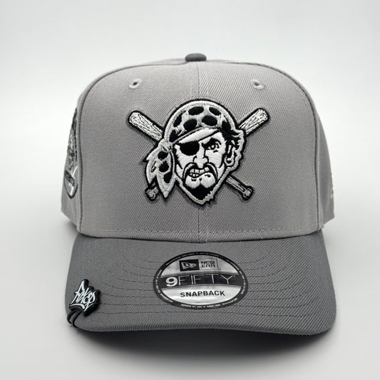 9FIFTY PITTSBURGH PIRATES GREY SILVER LOGO PIRATA ALL STAR GAME 1974