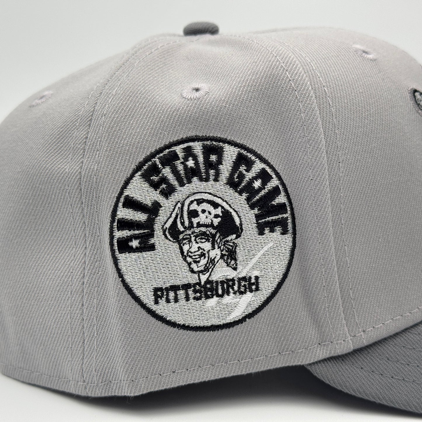 9FIFTY PITTSBURGH PIRATES GREY SILVER LOGO PIRATA ALL STAR GAME 1974