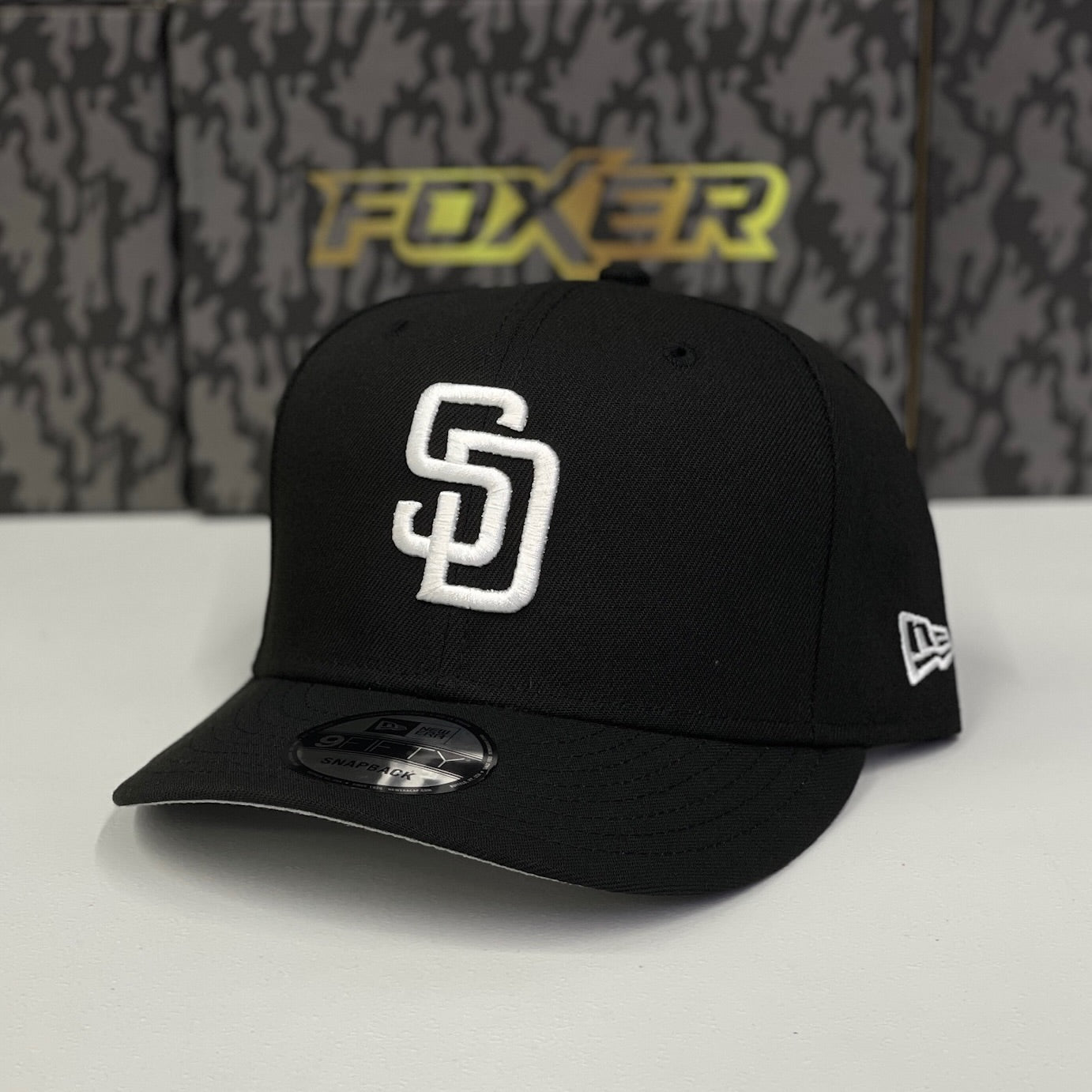 9FIFTY SAN DIEGO PADRES BLACK/WHITE
