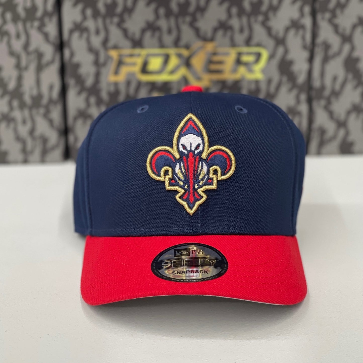 9FIFTY NEW ORLEANS PELICANS NAVY RED