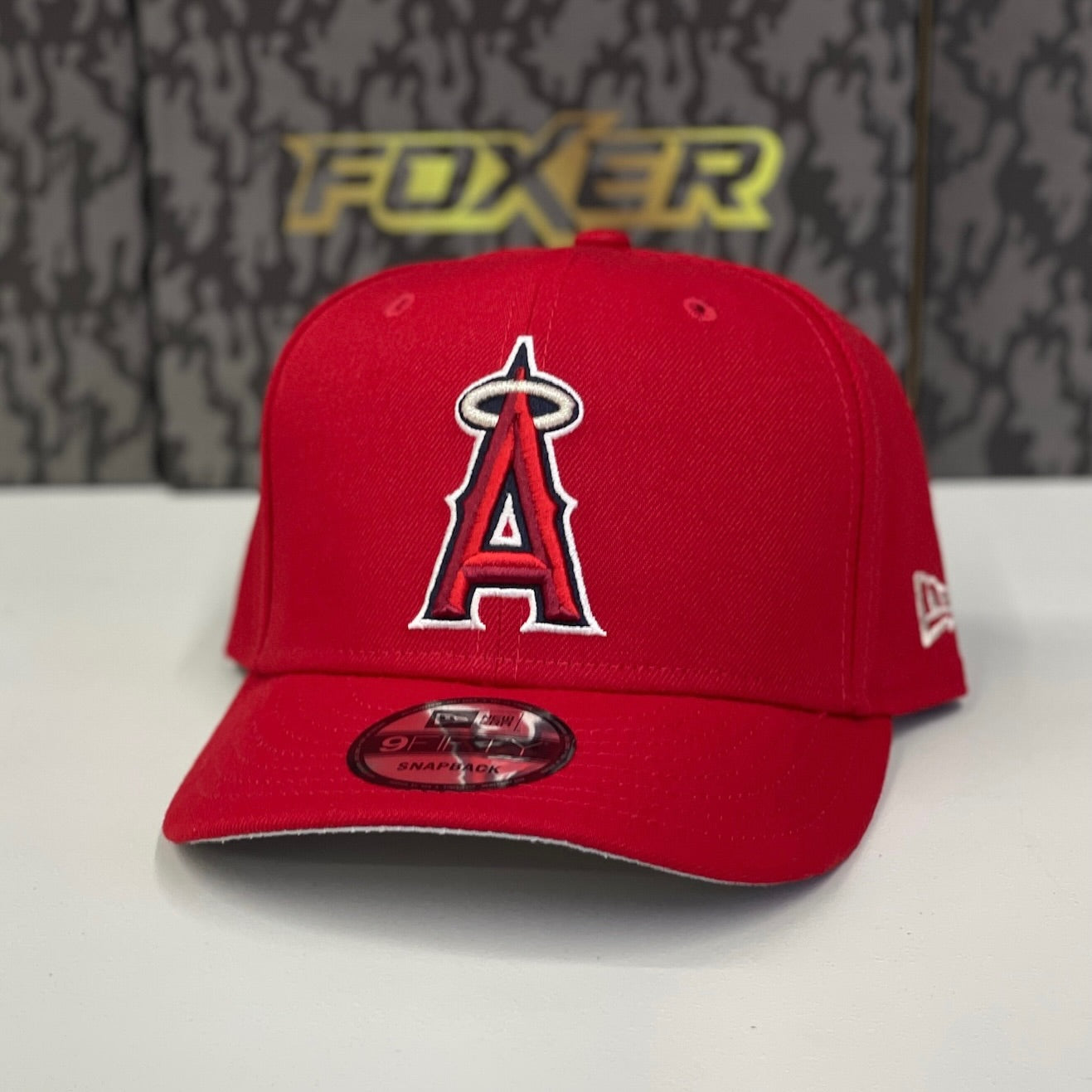 9FIFTY LOS ANGELES ANGELS RED SCARLET