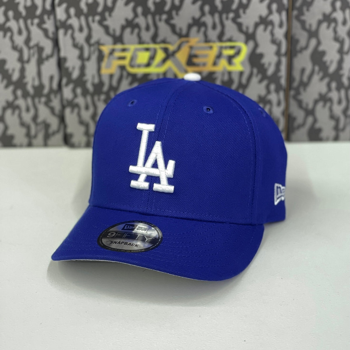 9FIFTY LA DODGERS ROYAL BLUE SEMICURVA