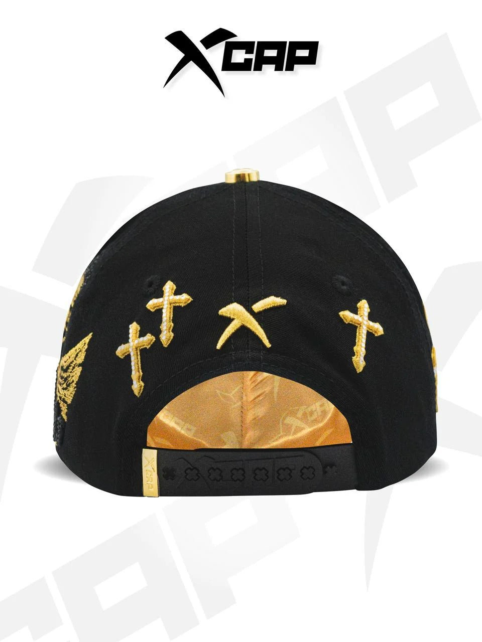 BELICA XCAPS LA DODGERS BLACK GOLD UPSIDE LOGO CRUZ