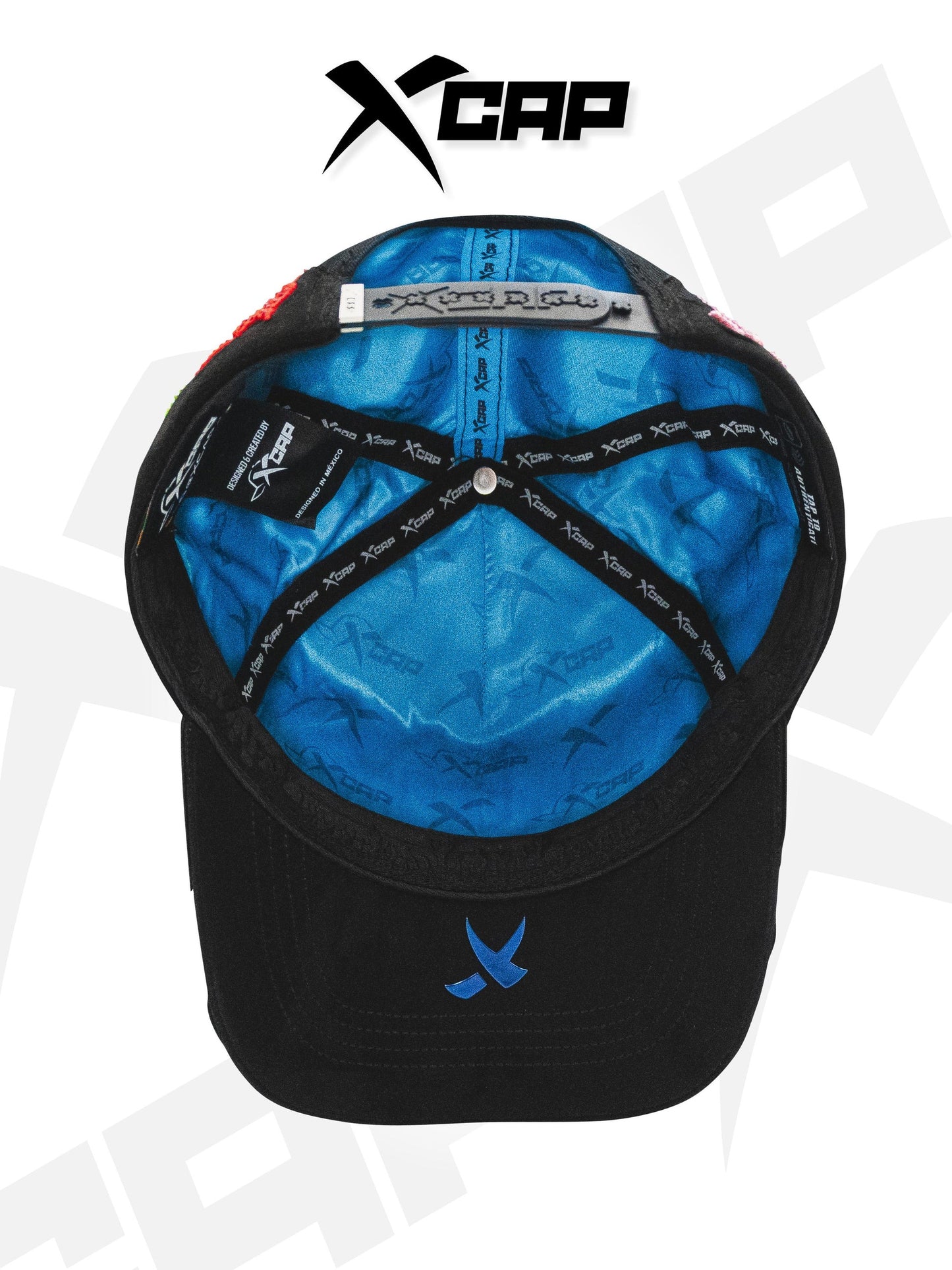 BELICA XCAPS LA DODGERS BLACK COLORS FLAMES