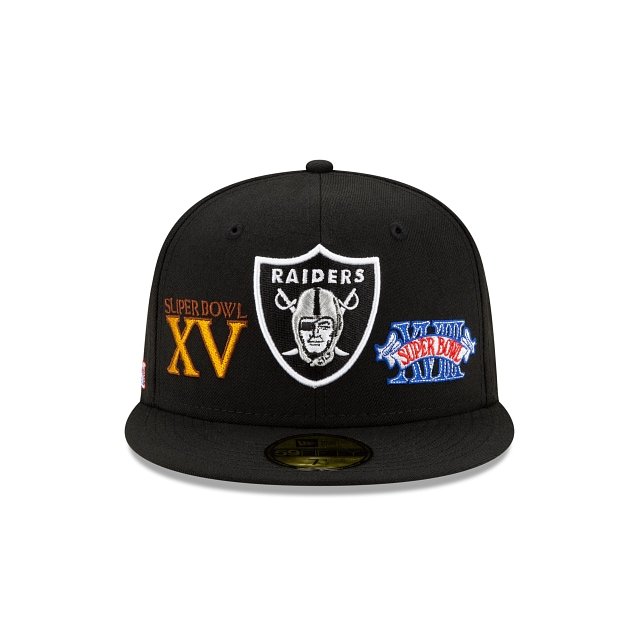 59FIFTY RAIDERS WORLD CHAMPIONS NFL