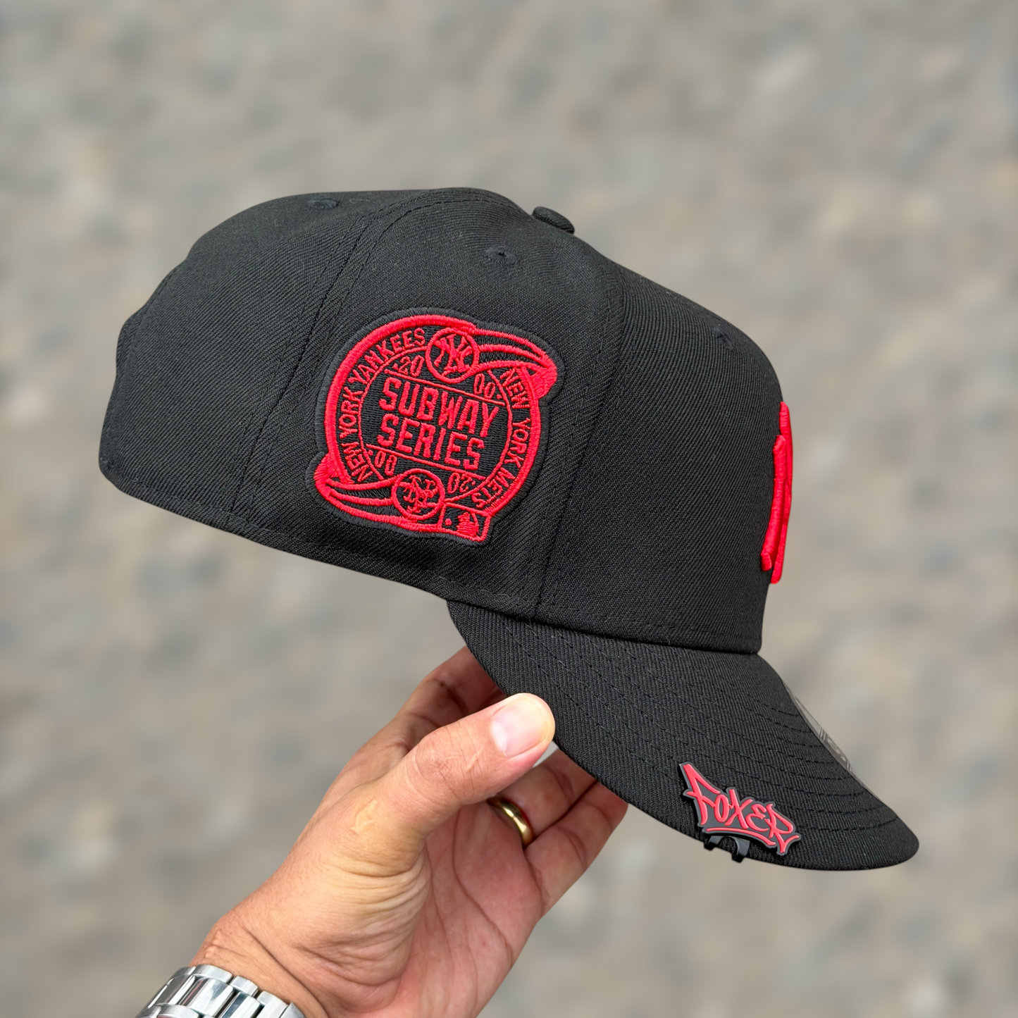 9FIFTY NY YANKEES BLACK RED LOGO