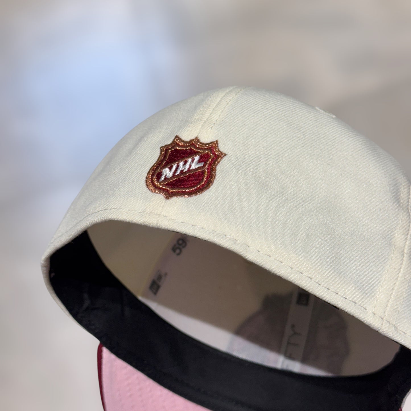 59FIFTY CHICAGO BLACKHAWKS BEIGE VINO