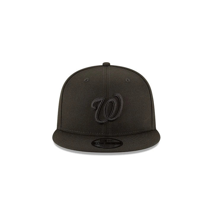 9FIFTY WASHINGTON NATIONALS BLACK ON BLACK