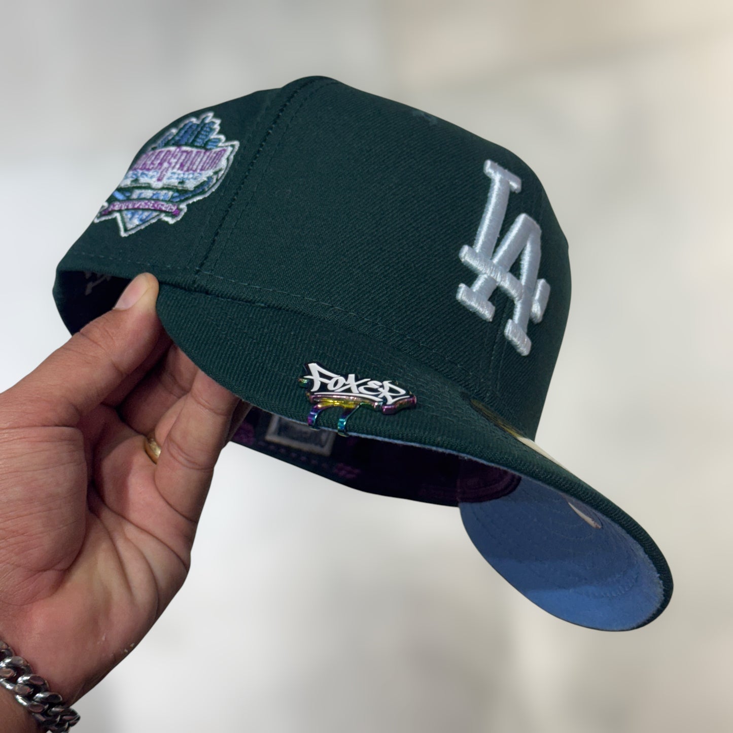 59FIFTY LA DODGERS DARK GREEN HATCLUB EXCLUSIVE