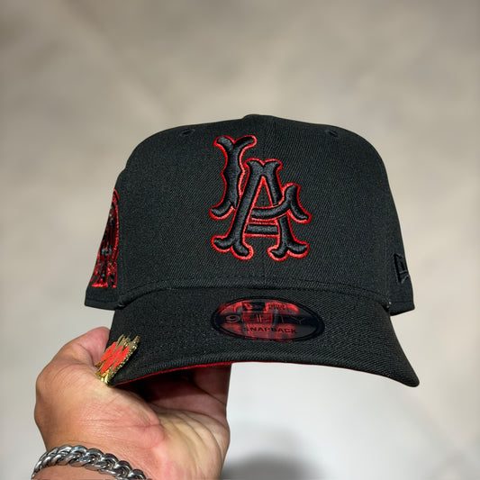 9FIFTY LA DODGERS BLACK RED 50TH