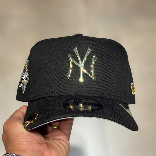 9FIFTY NY YANKEES BLACK GOLD LOGO WS