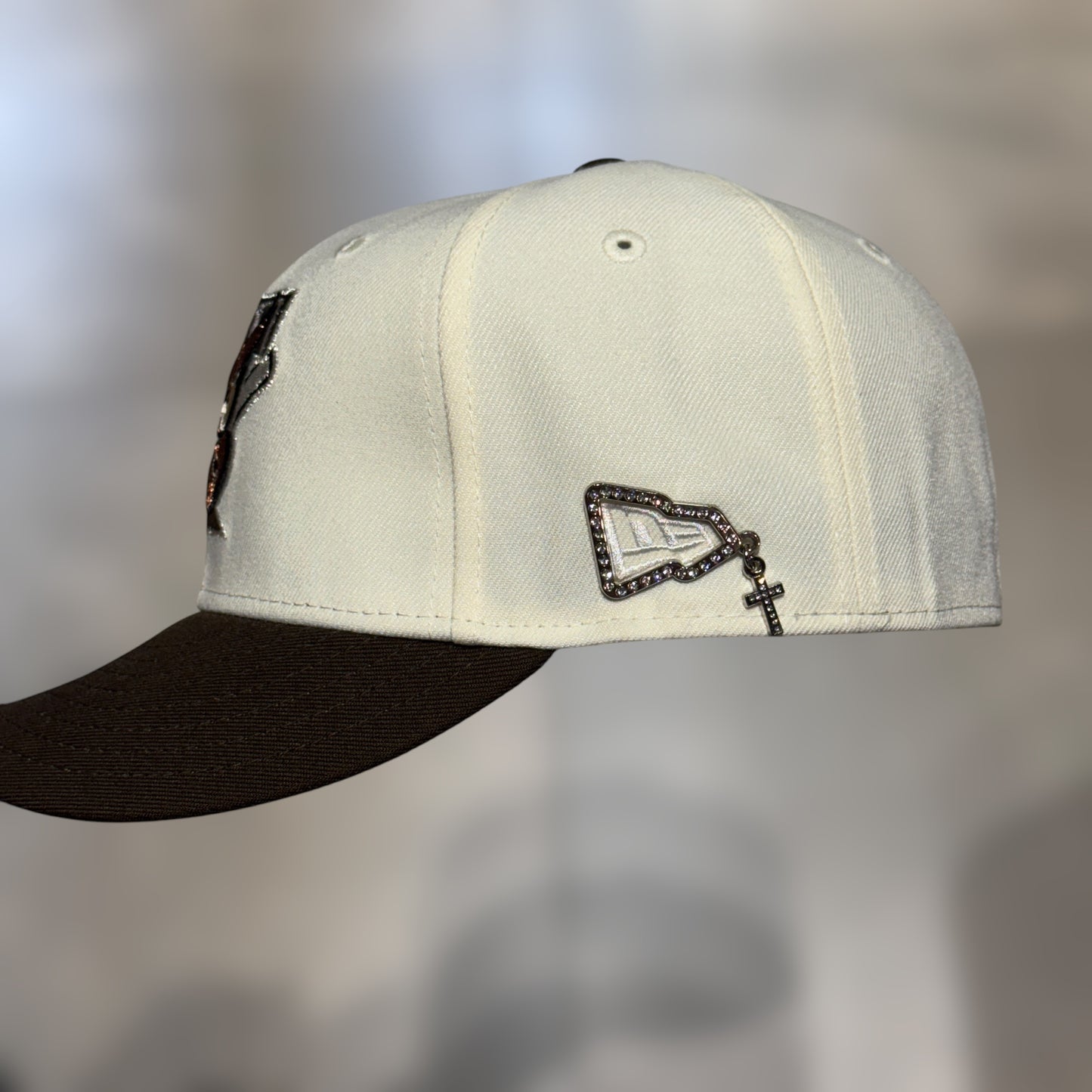 59FIFTY TORONTO BLUE JAY LOGO T BEIGE VIS BROWN