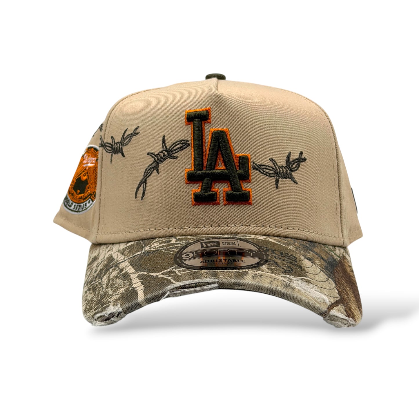 9FORTY A FRAME LA DODGERS BEIGE CAMO REAL TREE WS
