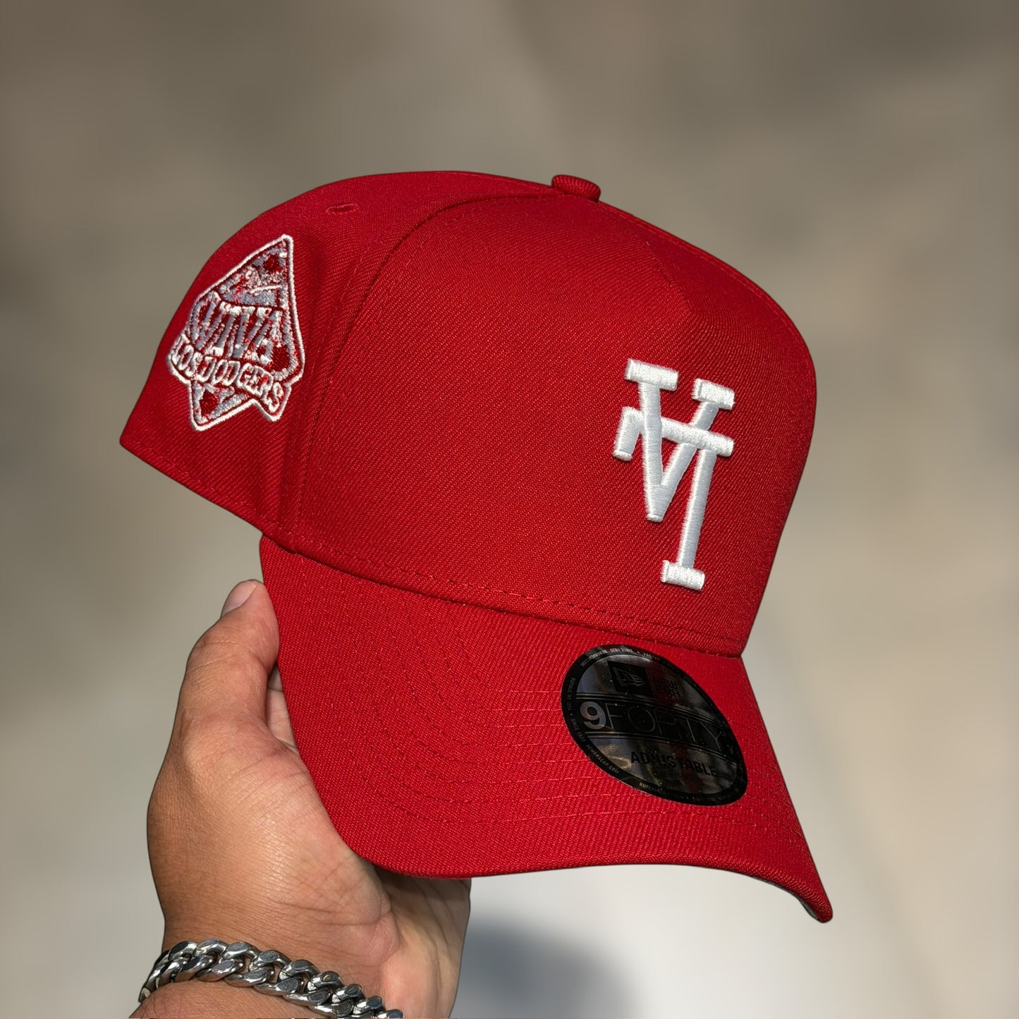 9FORTY A FRAME LA DODGERS RED UPSIDE LOGO
