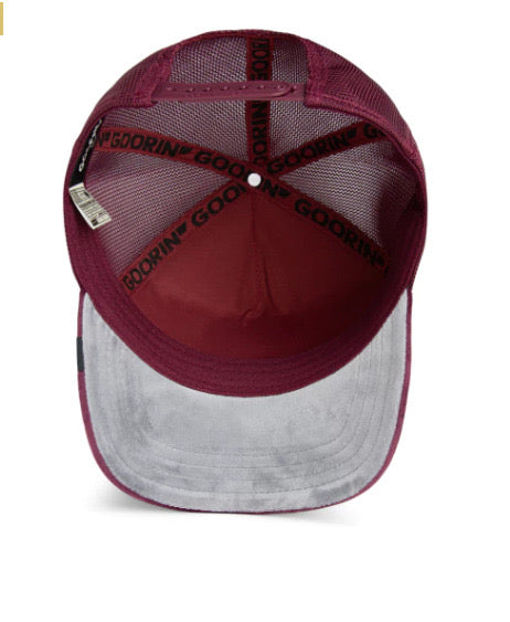 GOORIN BROS SAVAGE VINO TERCIOPELO