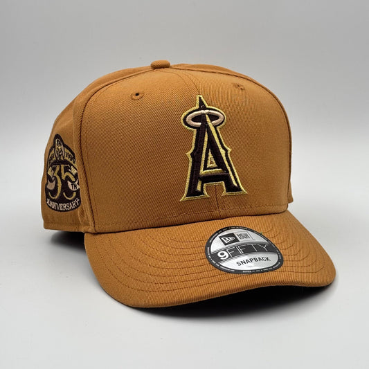 9FIFTY ANGELS CAQUI GOLD LOGO 35TH