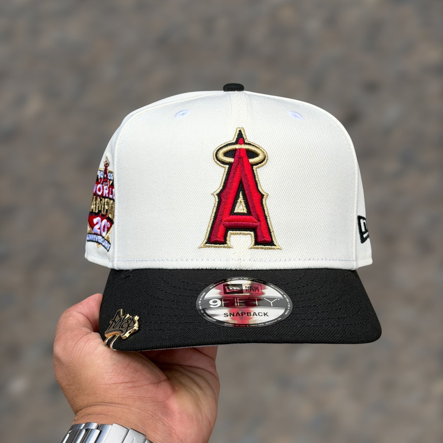 9FIFTY ANGELS WHITE BLACK WS