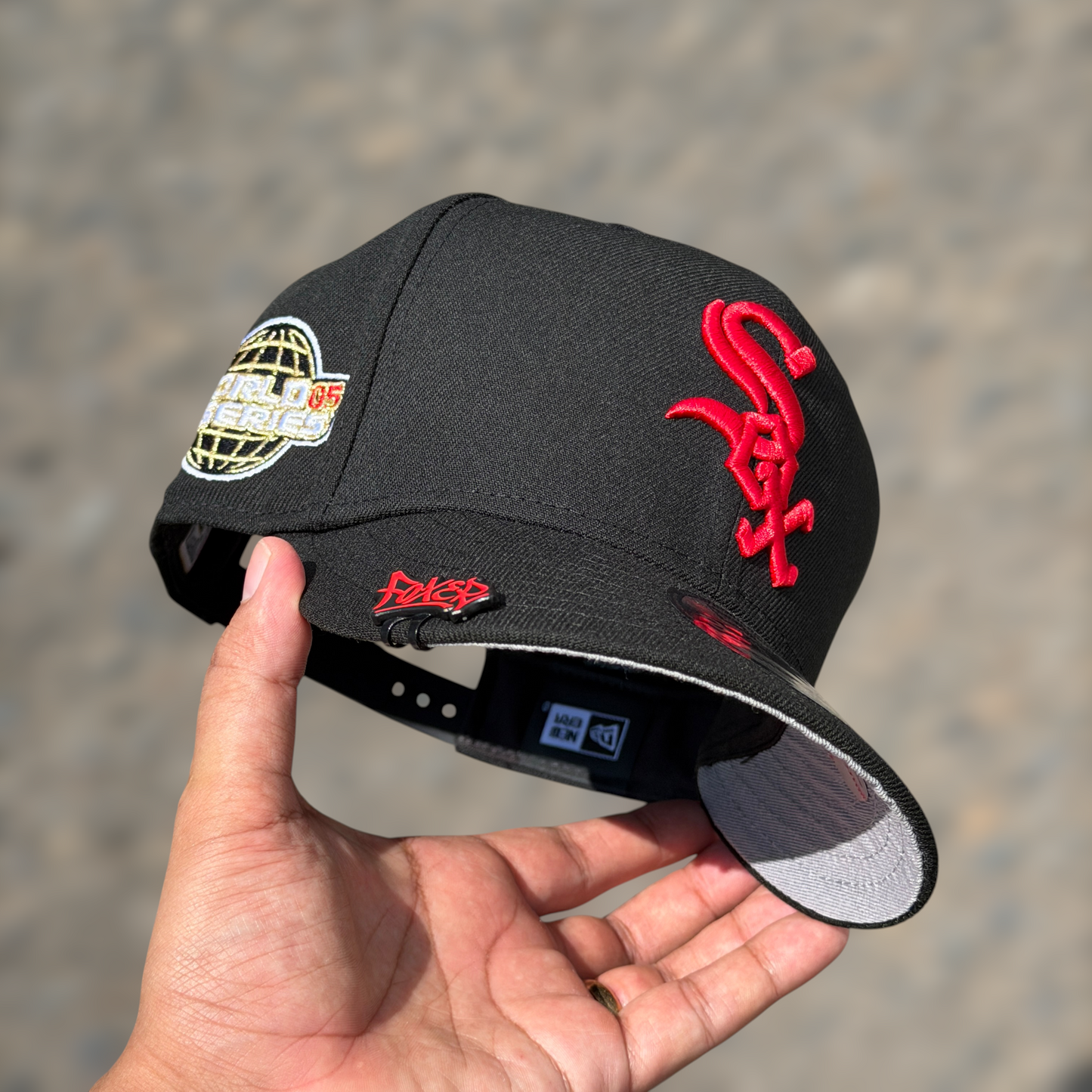 9FIFTY CHICAGO WHITE SOX BLACK RED