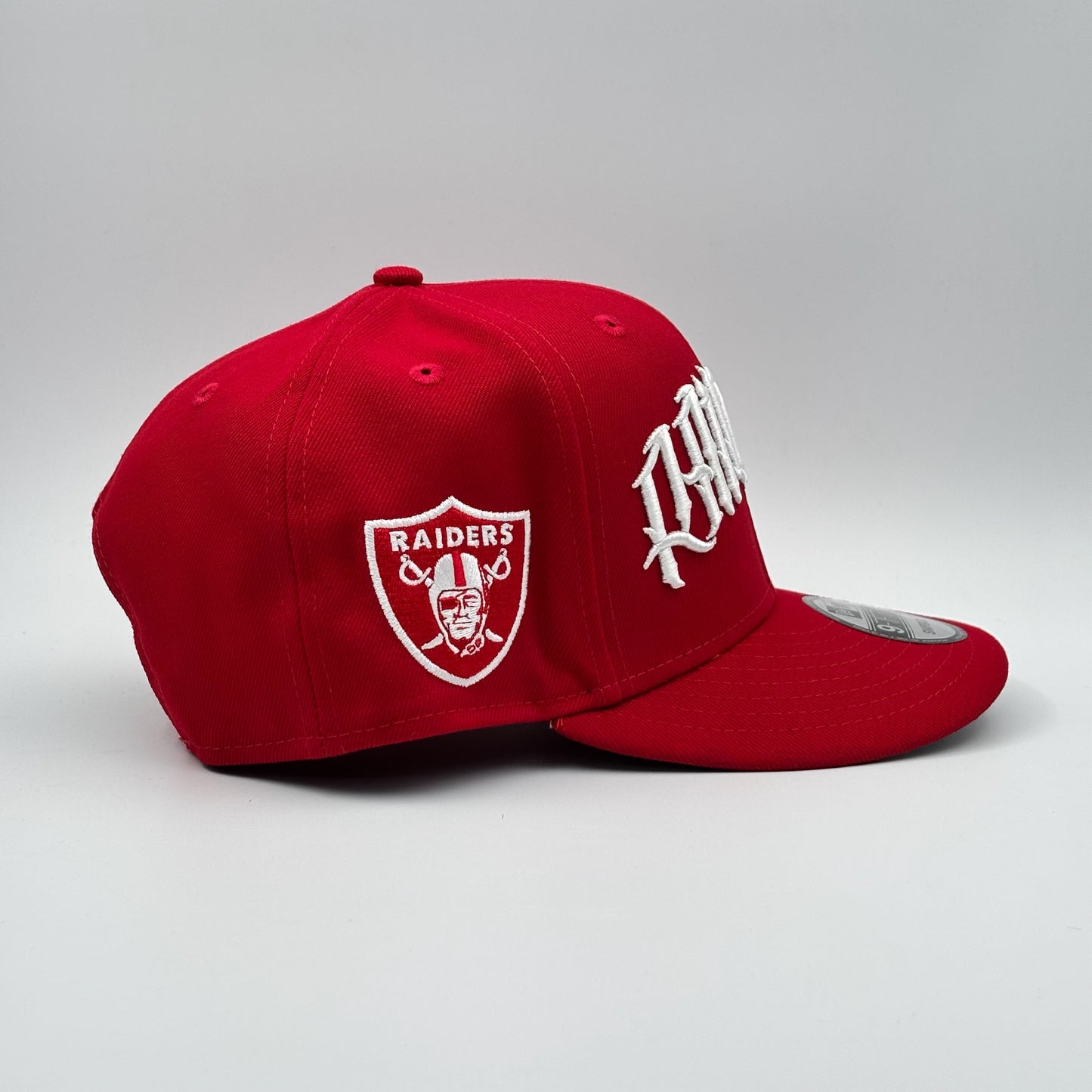9FIFTY LOS RAIDERS RED WHITE LOGO