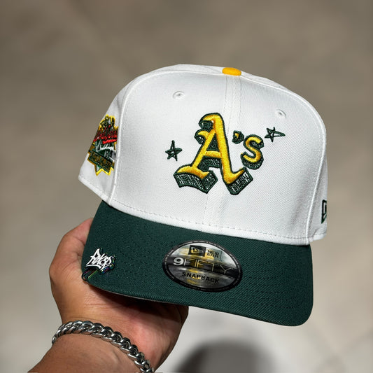 9FIFTY OAKLAND ATHLETICS WHITE/DARK GREEN