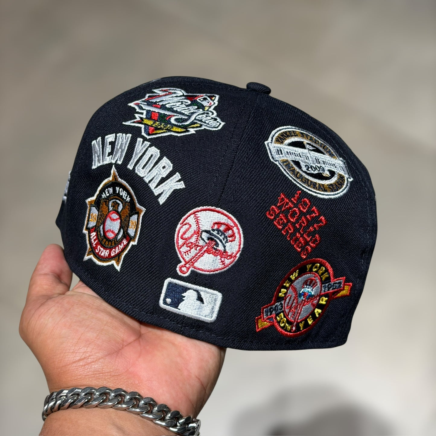 59FIFTY NY YANKEES NAVY MULTIPARCHES