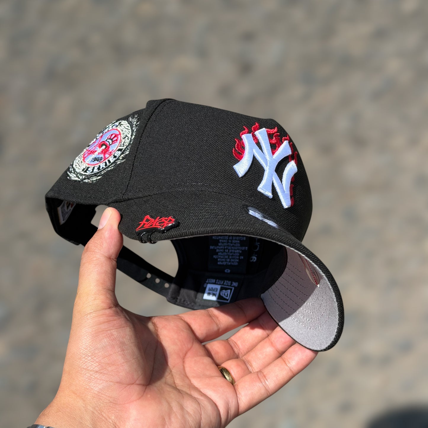 9FORTY NEW YORK YANKEES FLAMES