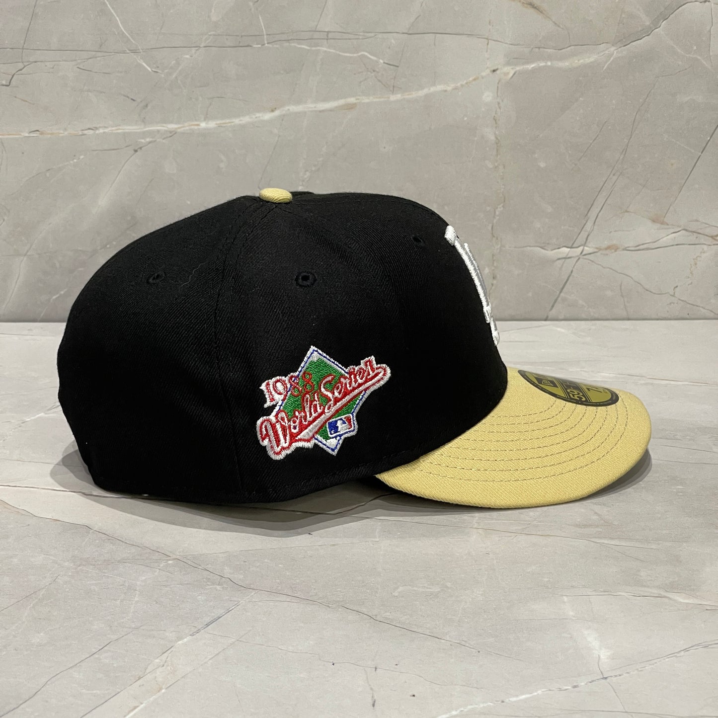 59FIFTY LA DODGERS BLACK/CAQUI WS 1988