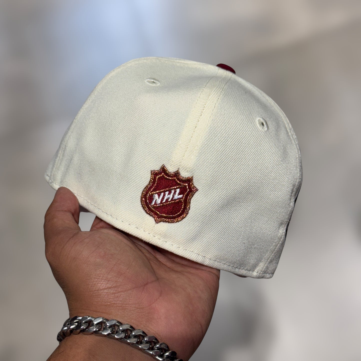 59FIFTY CHICAGO BLACKHAWKS BEIGE VINO