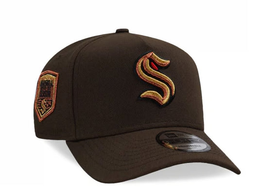 9FORTY A FRAME SEATTLE MARINERS BROWN GOLD LOGO