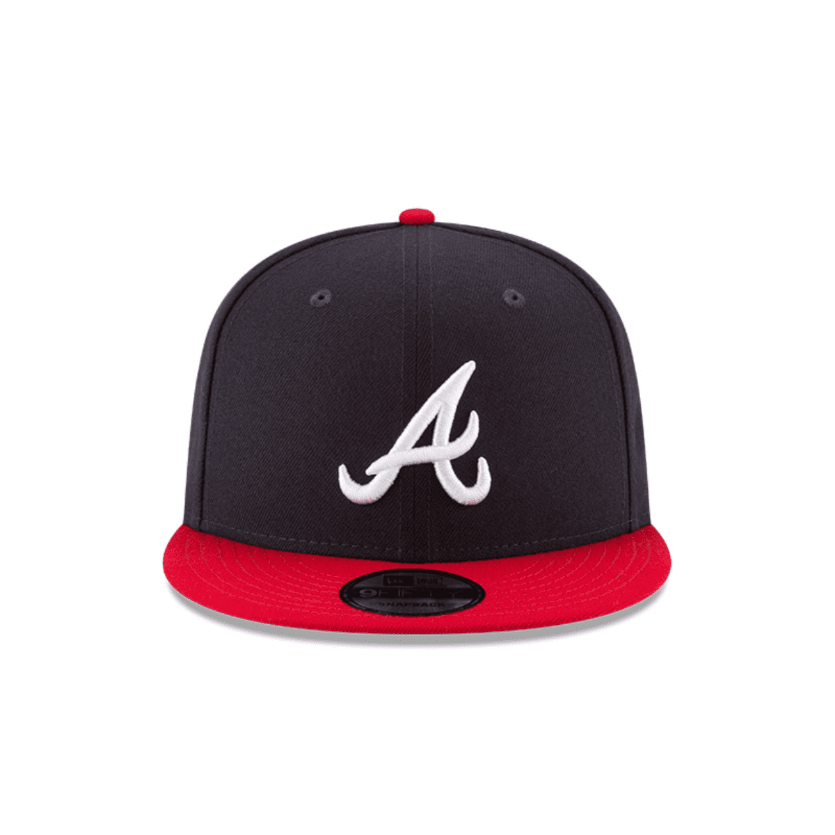 ATLANTA BRAVES NAVY/RED BRIM
