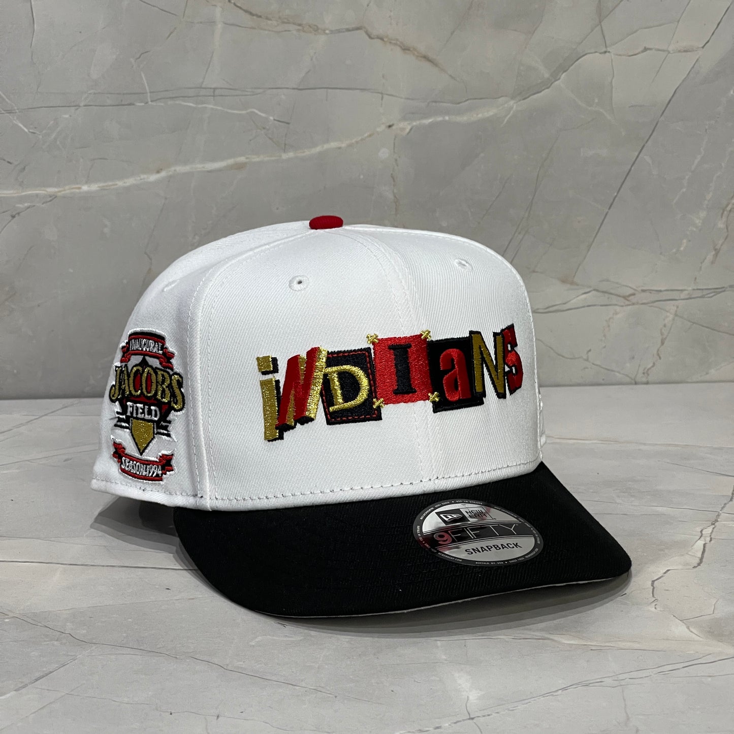 9FIFTY INDIANA WHITE BLACK 1994