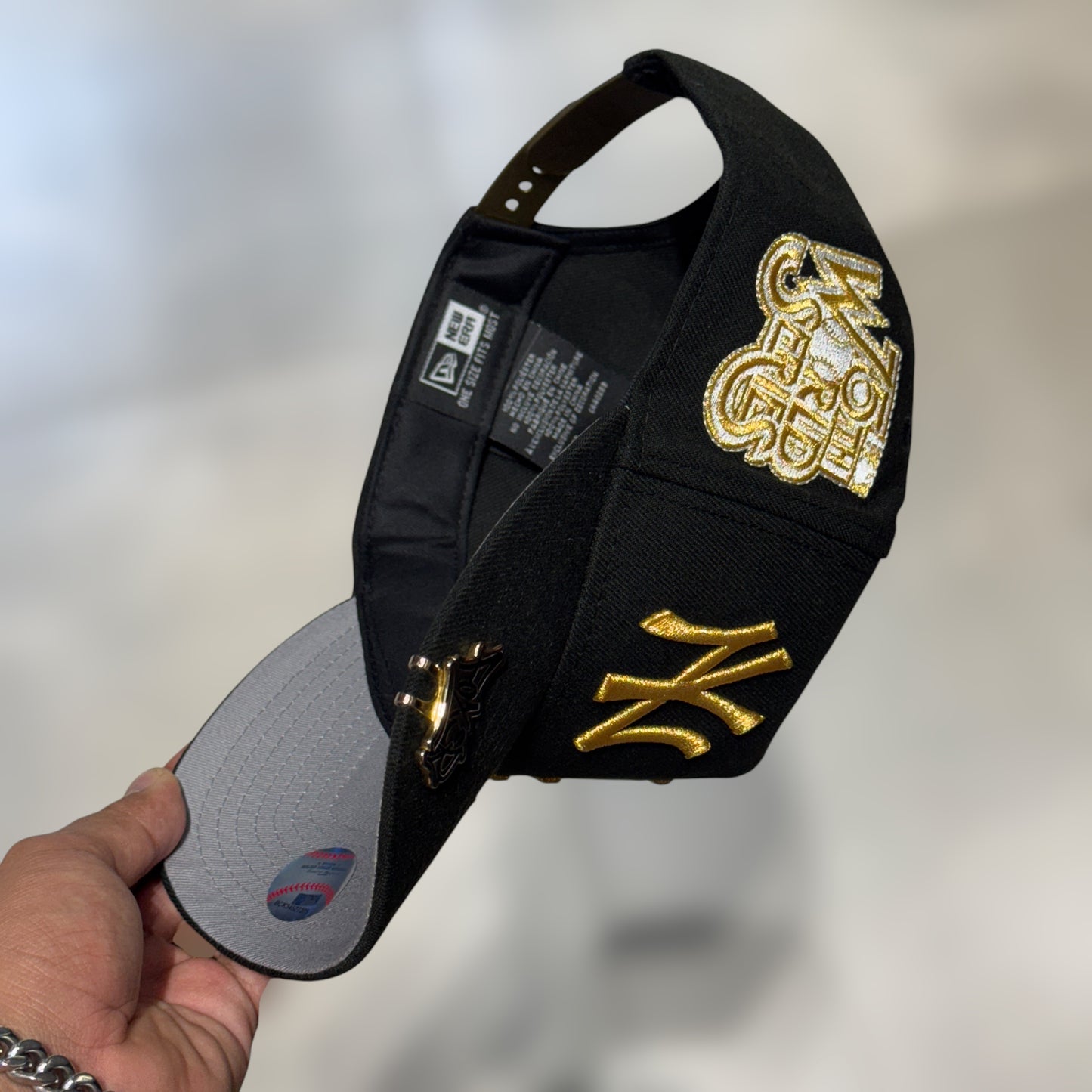 9FORTY NY-LA GOLD DUAL LOGO