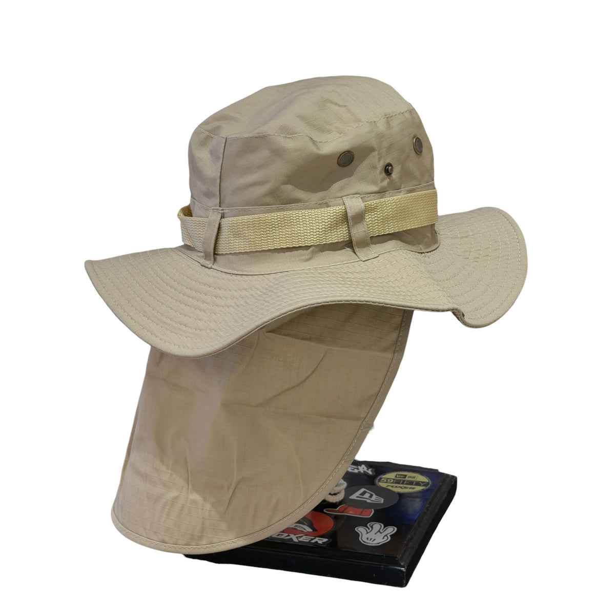 SOMBRERO CUBRE BEIGE/CAQUI