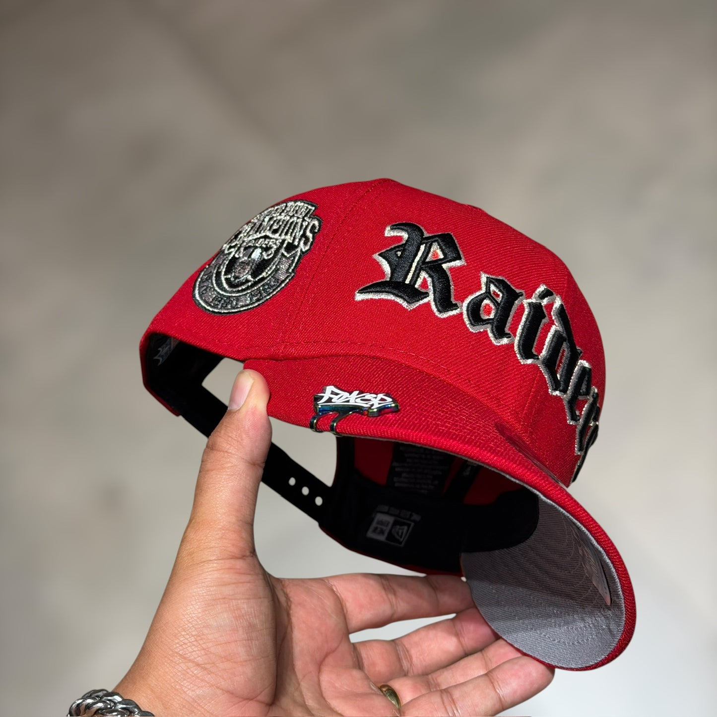9FIFTY LOS RAIDERS RED PATCH