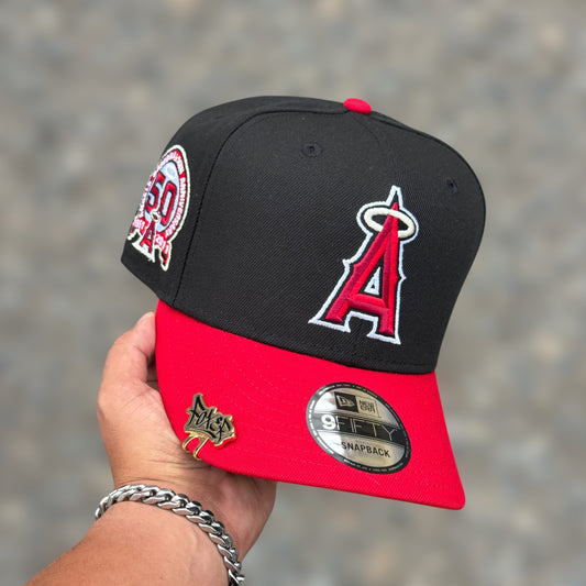 9FIFTY ANGELS BLACK RED VISOR EXCLUSIVE