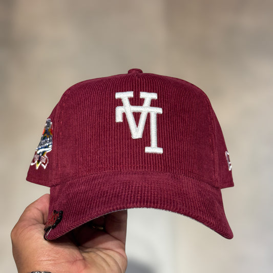 9FIFTY DODGERS MARRON PANA UPSIDE DOWN LOGO