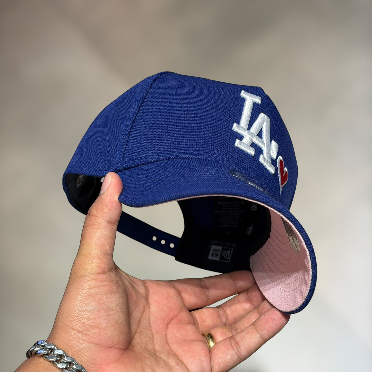 9FORTY A FRAME LA DODGERS ROYAL BLUE CORAZÓN