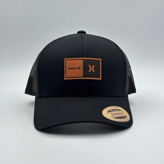 HURLEY BLACK BROWN LOGO