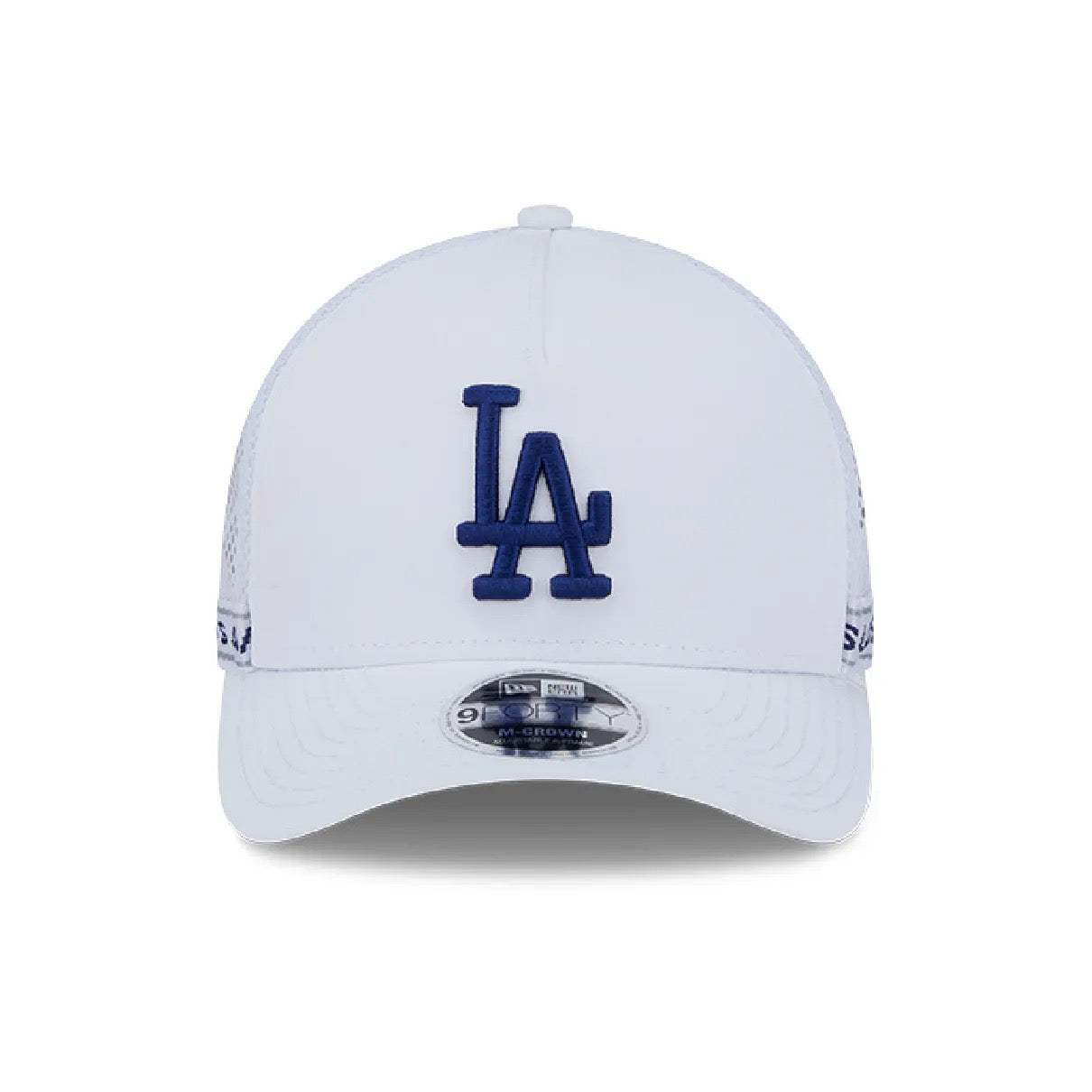 9FORTY AF CROWN LA DODGERS WHITE BLUE LOGO