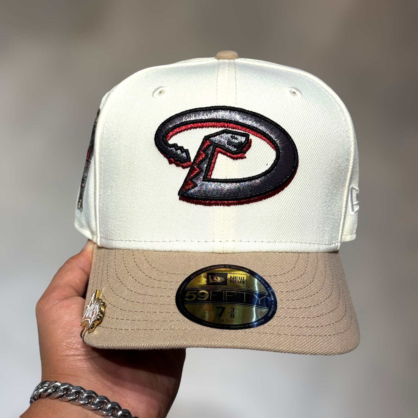 59FIFTY ARIZONA DIAMONDBACK BEIGE VISERA CAQUI 1998