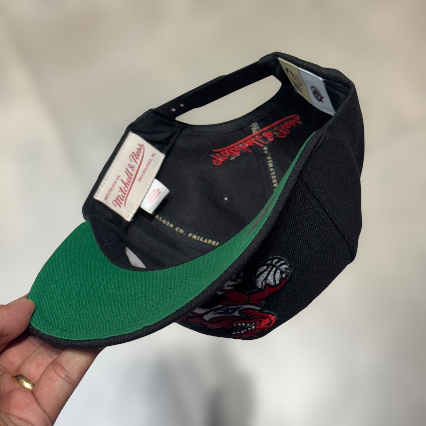 TORONTO RAPTORS BLACK MITCHELL&NESS