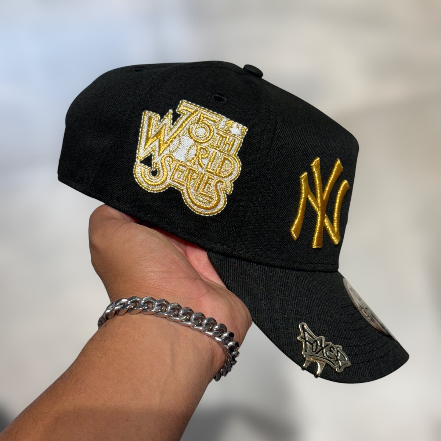 9FORTY NY-LA GOLD DUAL LOGO