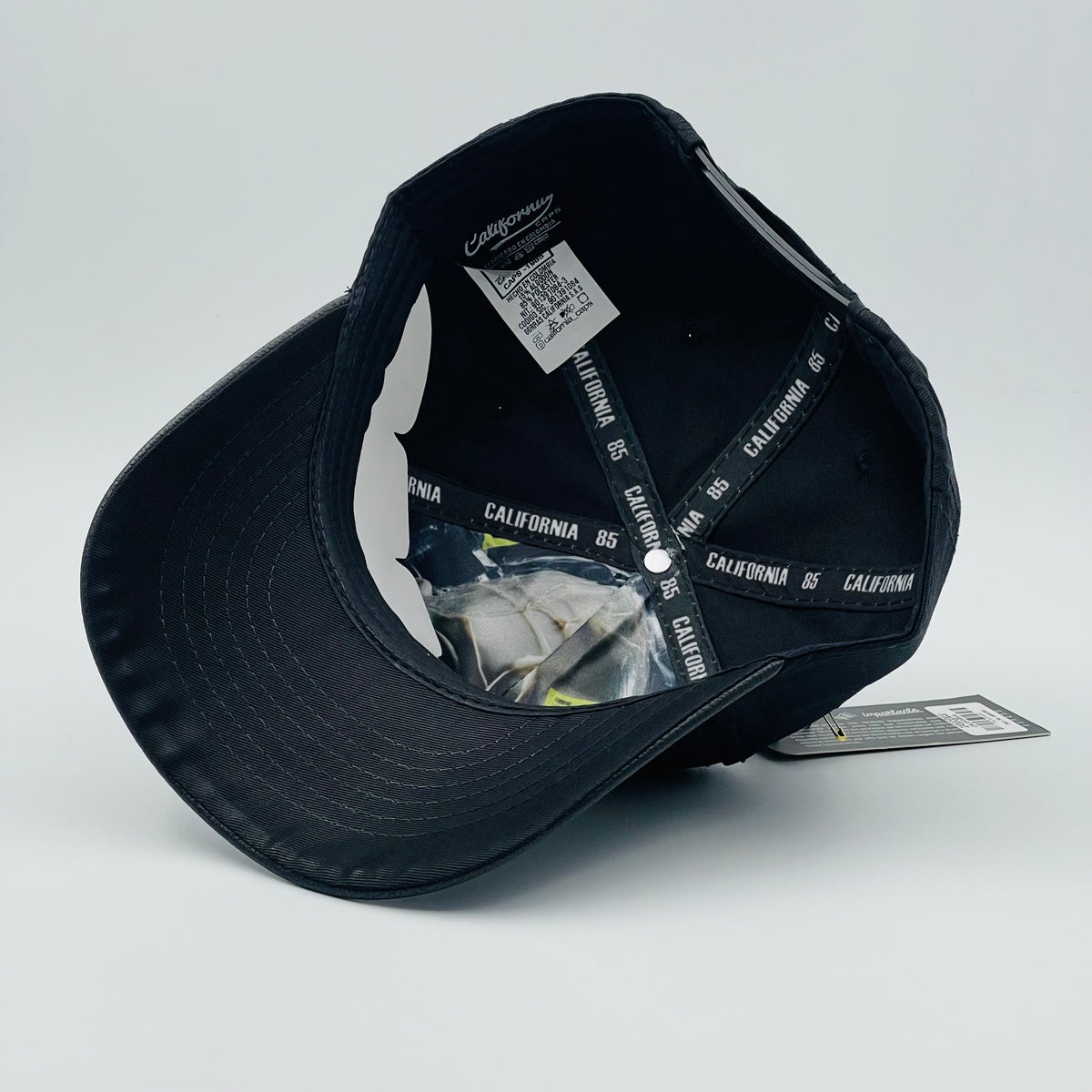 CALIFORNIA BLACK VISOR CUERO