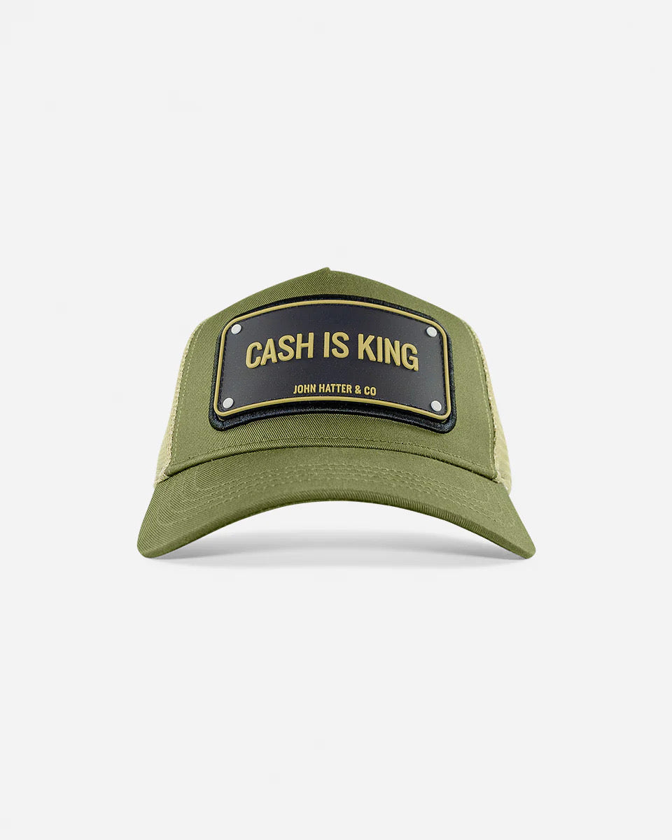 JOHN HATTER CASH IS KING GREEN RUBBER